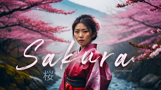 1 Hour Beautiful Japanese Zen Music - Relaxing Sakura's Path, 桜