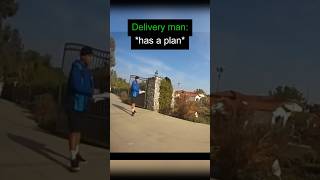 Amazon Delivery Guy Scares Away Bear!