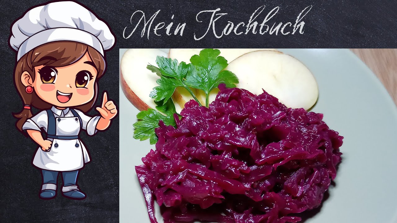Probier diesen herzhaften Rotkohl