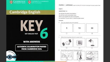 KET 6 | Test 4 - Listening Test 4 | Ngoại Ngữ ABC4Kids