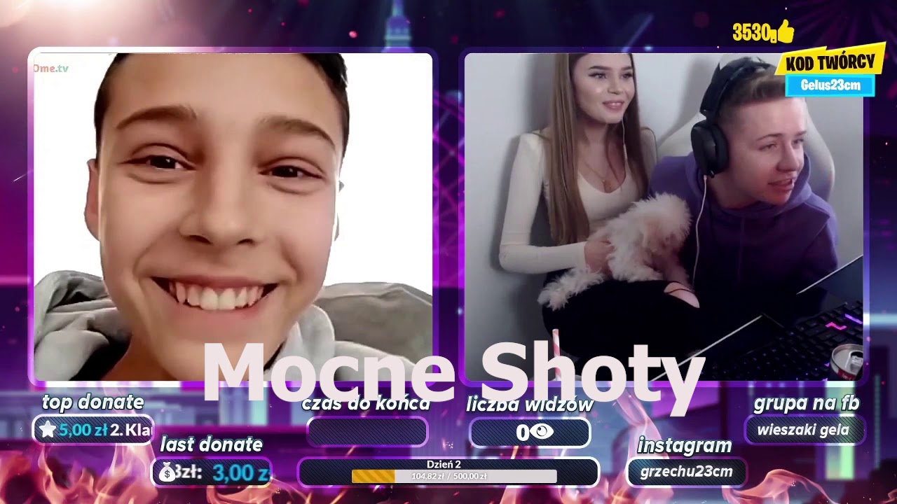 Geluś spotyka na ome 15 letniego chłopaka który podrywa jego dziewczyne!