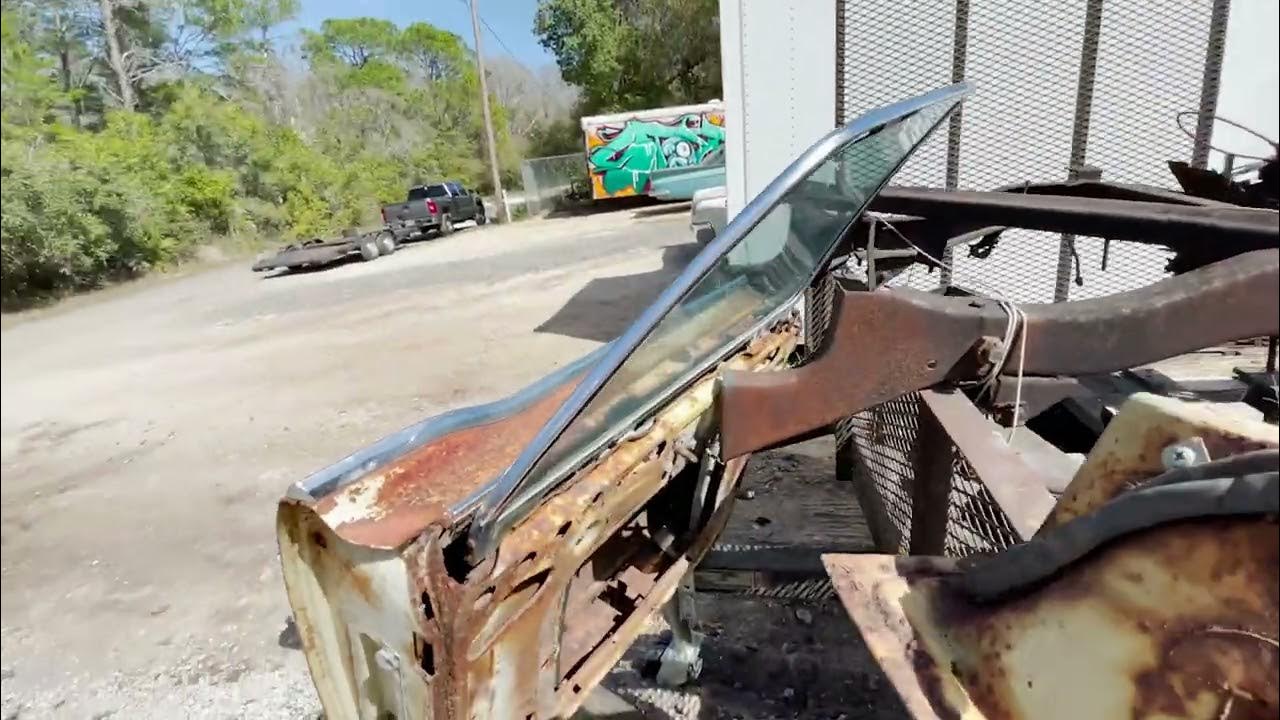 Lincoln Continental Convertible Rear Glass & BPillar Delete '61'63