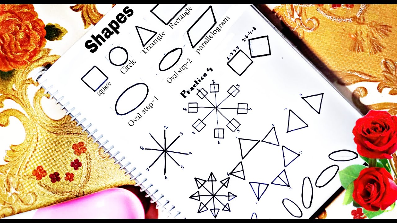 HOW TO DRAW - Basic Shapes UNLOCK EVERYTHING! Names of Shapes/Shapes for Kids/Geometric 