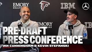 HC Kevin Stefanski &amp; GM Ian Cunningham 2026 Pre-Draft Press Conference | Atlanta Falcons