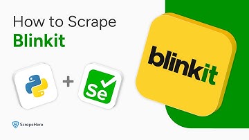 How to Scrape Blinkit Product Data - Complete Python Selenium Tutorial (2025)