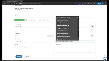 Hướng dẫn tạo tài khoản và nhóm email theo tên miền