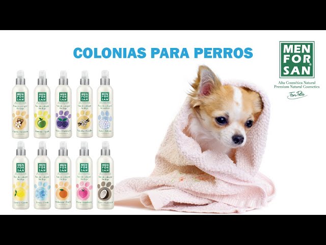 Gama de Colonias para perros MENFORSAN 