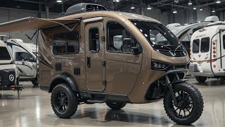 2026 Camper Tricycle RV REVEALED! The Tiny Mobile Home That Will Change Travel Forever!