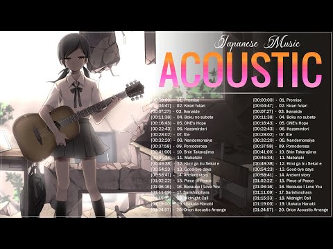Best Acoustic Japanese Song 2022 🎸 Relaxing Japanese Acoustic Music