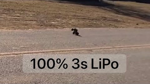 MJX Hyper Go H16BM on 3s LiPo