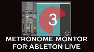 Visual Metronome Monitor for Ableton Live - Max for Live device screenshot 3