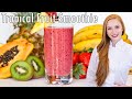 Amazing Tropical Fruit Smoothie Recipe - with coconut milk!!