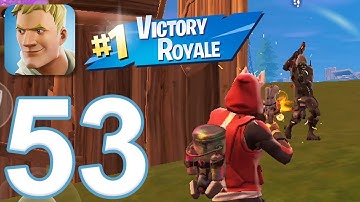 Fortnite Chapter 1 Mobile - Gameplay Walkthrough Part 53 - Solo Win (iOS, Android)