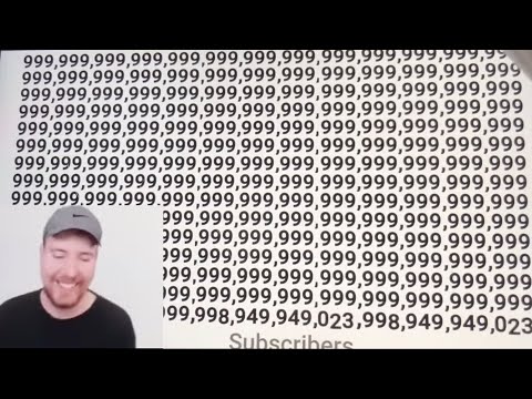 MrBeast gained 1 Duovigintillion Subscribers