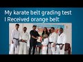 My karatebelt grading test full part1please likesubscribe 