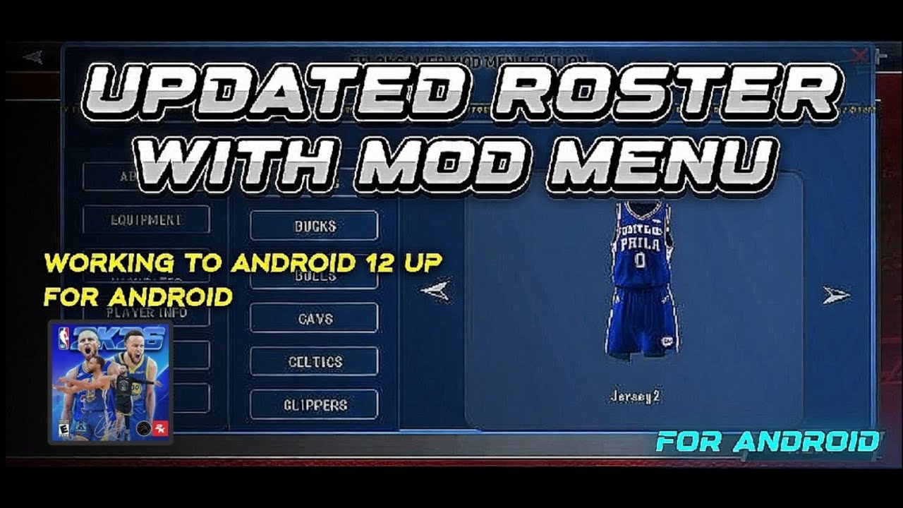 NBA2K26 MOD MENU EDITION FOR ALL ANDROID DEVICE - YouTube