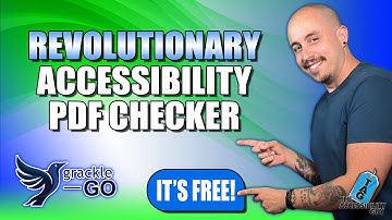 How to use Grackle Go PDF Accessibility Checker