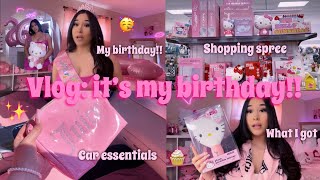 VLOG ♡: ITS MY BIRTHDAY!!