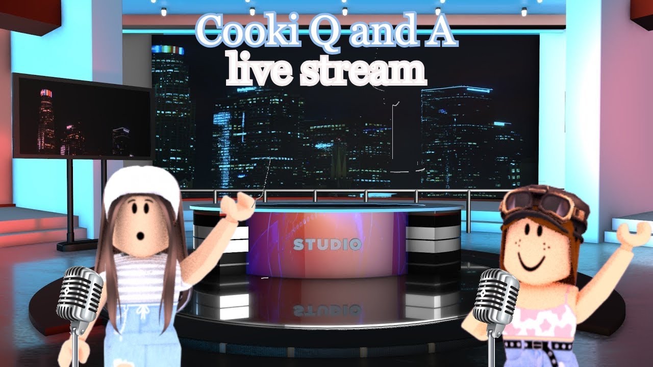 Q and A tv show LIVEIICookie gamer YouTube