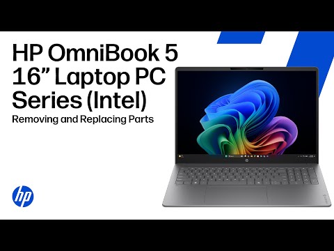 Removing & replacing parts | HP OmniBook 5 16-inch Laptop PC Series (Intel) | HP computer service