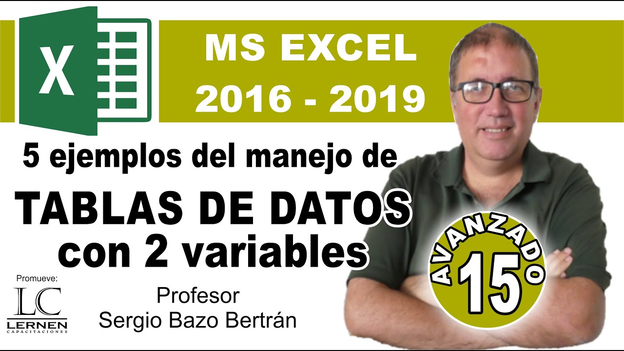 Curso GRATUITO de EXCEL AVANZADO | Parte 15 | TABLA DE DATOS con 2 variables