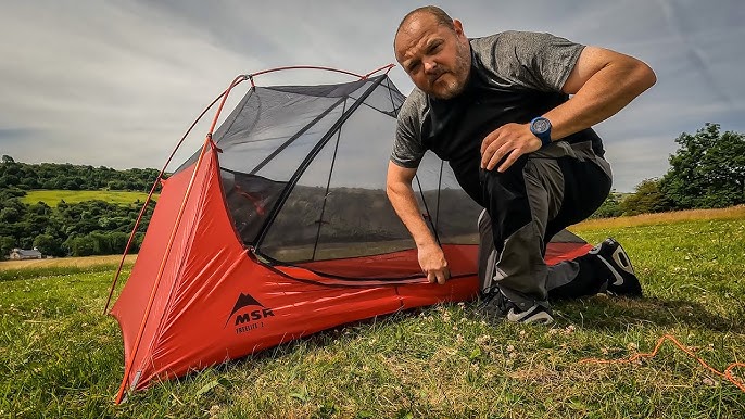 MSR Carbon Reflex 3 3-Season Backpacking Tent - YouTube