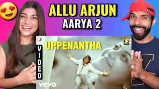 Aarya-2 - Uppenantha REACTION!! | Allu Arjun