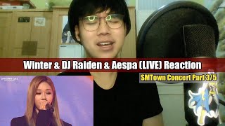 WINTER & DJ RAIDEN Yours + AESPA Black Mamba (Live) Reaction Indonesia | SMTOWN Concert (Part 3/5)