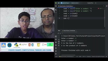 Python program to add and multiply two numbers