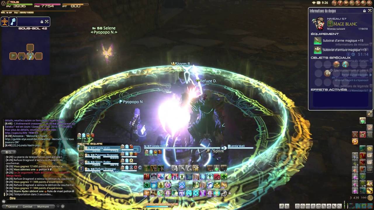 FF14 - Le palais des morts #5 - Sous-sols 41 à 50 - YouTube