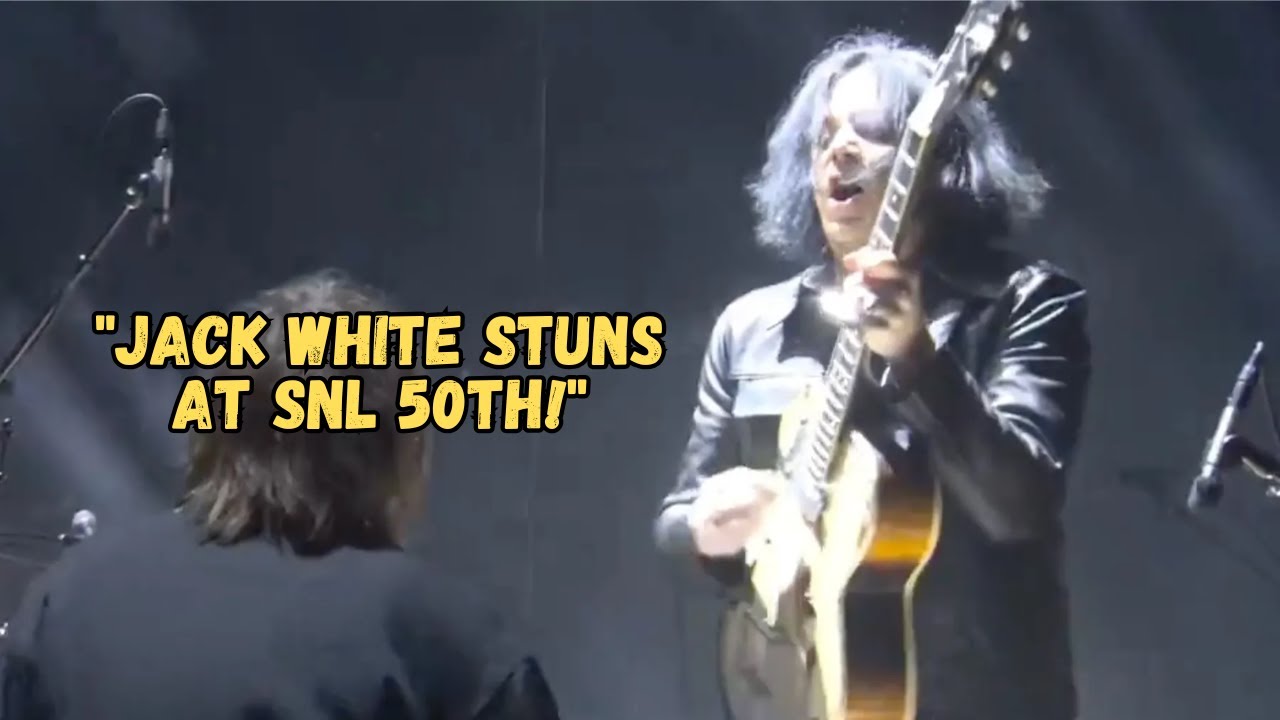 Jack White Shines At SNL 50th Anniversary Concert
