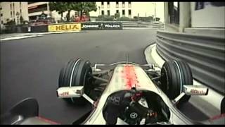 Alonso Monaco pole lap in Mclaren