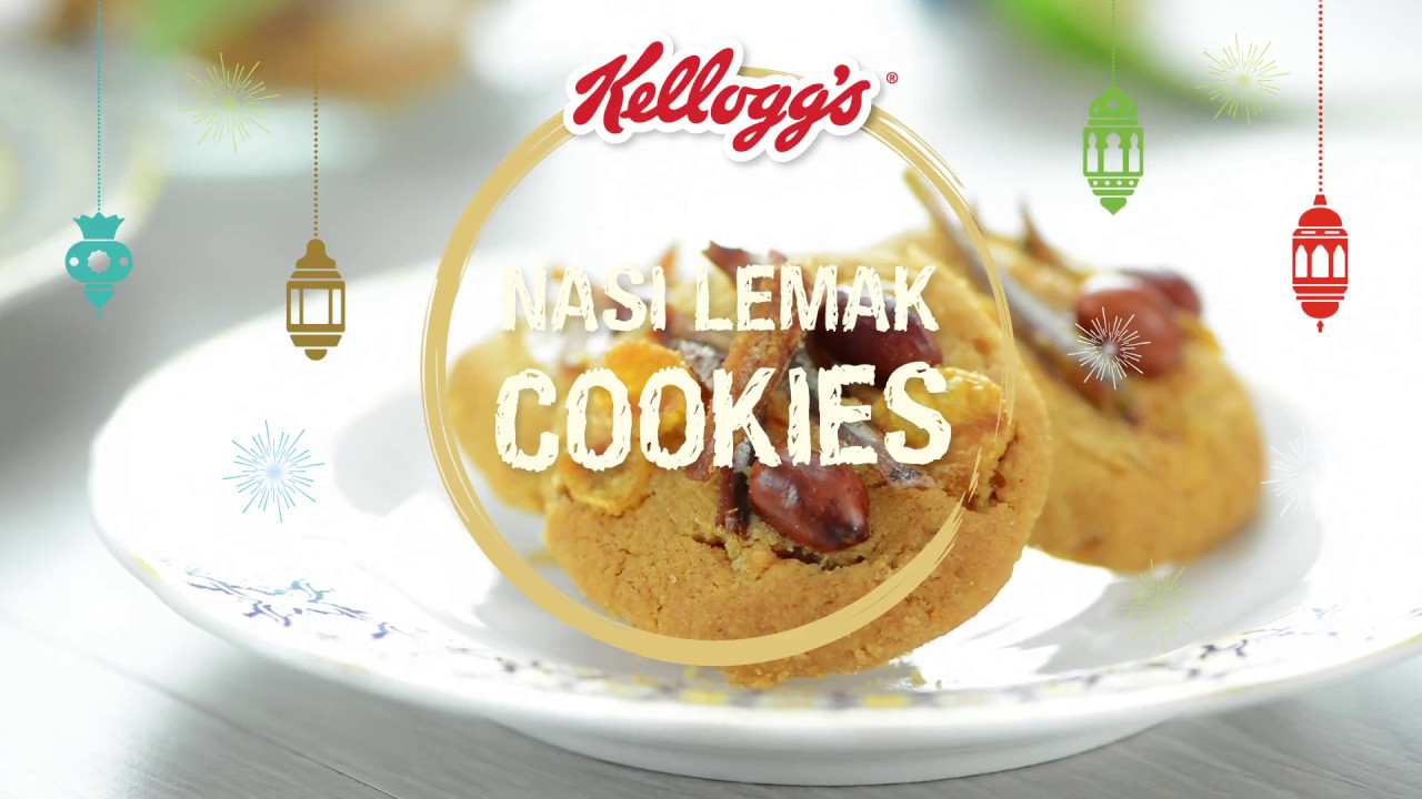 Kellogg S Corn Flakes Nasi Lemak Cookies Raya Recipe Sg Youtube
