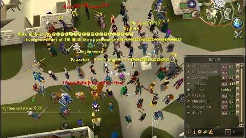 [Runescape] Last minute before bots die or Bot Nuke