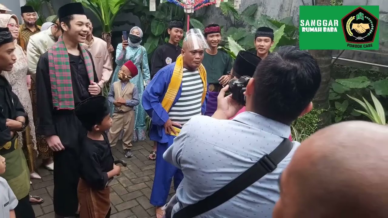 Palang Pintu Lucu Sanggar Rumah Baba Bareng Almarhum Bang Sapri