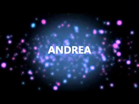 Joyeux Anniversaire Andrea Youtube Joyeux Anniversaire Andrea Youtube