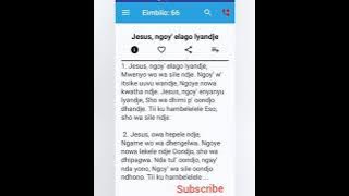 Ehangano 66 - Omuwambo Gwaambambi song