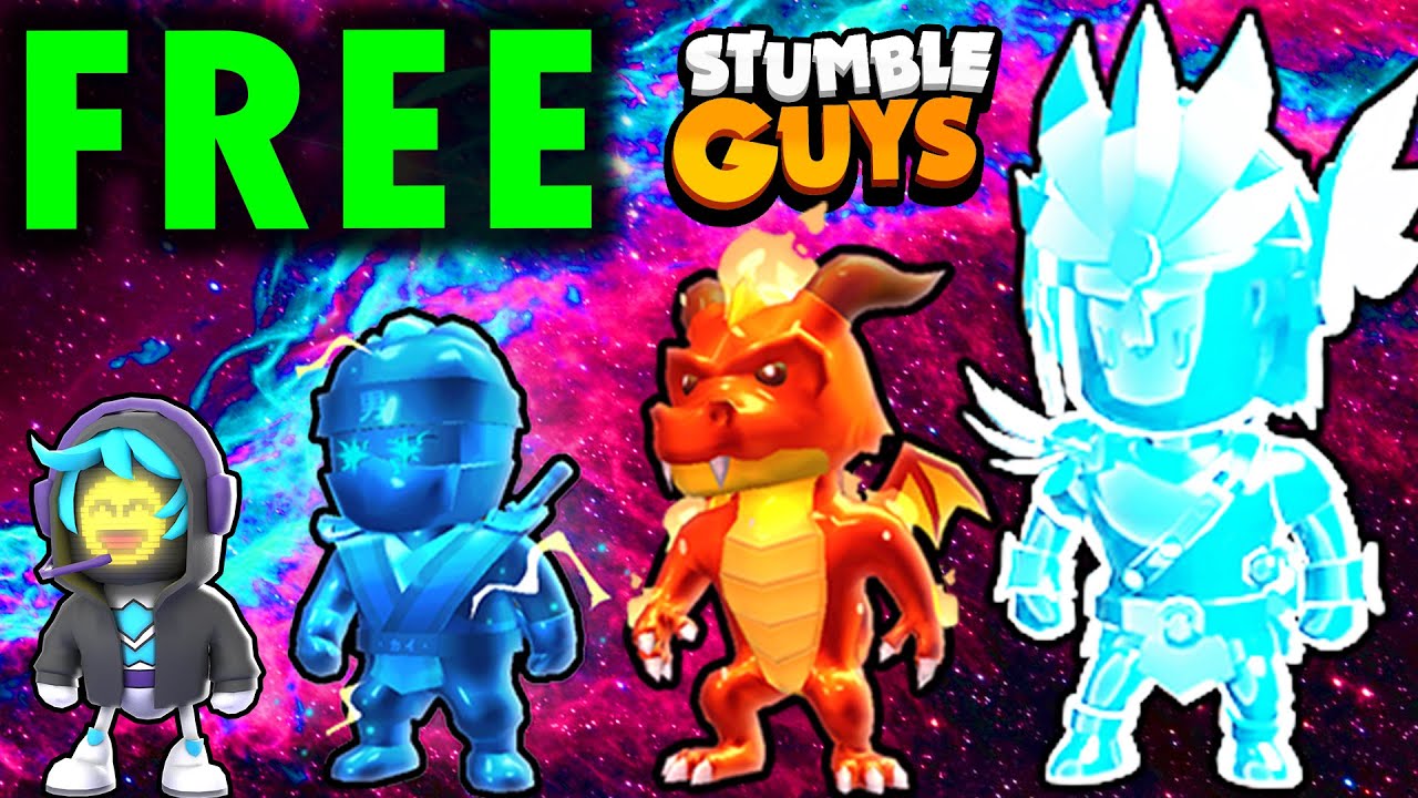 Stumble Guys Com 8 Skins Especiais - DFG