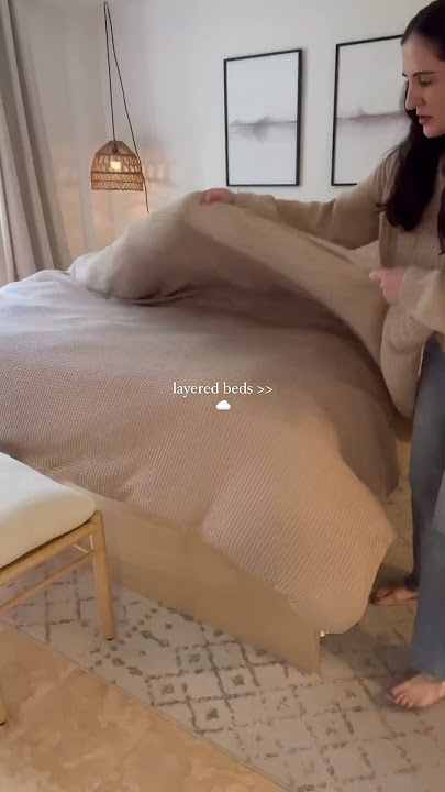 Tips for a layered bed ☁️