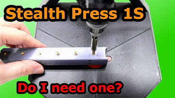 Heatset insert presses. Are they worth it? | Testing the Stealth Press 1S design.