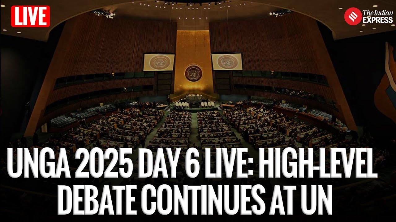 LIVE: World Leaders Address UNGA | 80th General Assembly Day 6 | Global ...