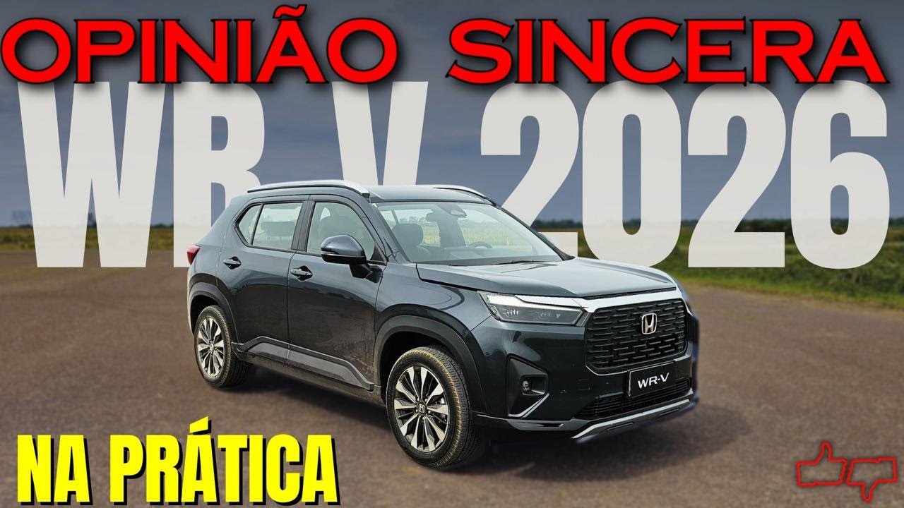 Honda WR-V 2026 - Testamos o SUV na prática! Consumo, desempenho, conforto, problemas. Vale a pena?