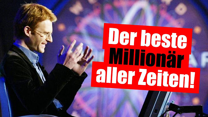 Wer wird Millionär: Der BESTE MILLIONÄR aller Zeiten!?