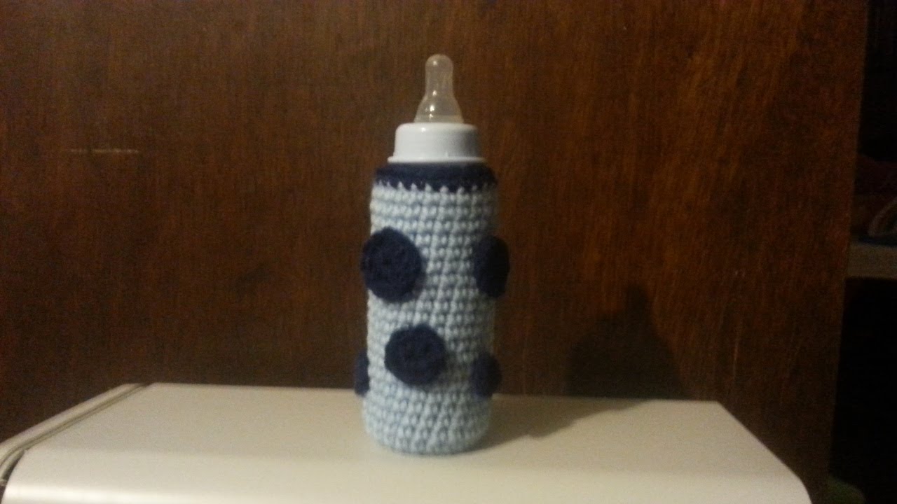 PERSONALIZED Chicco Handmade crochet baby bottle COVER 