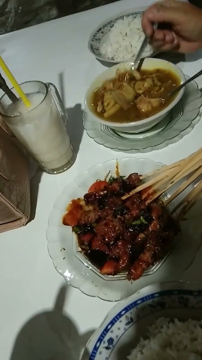 story wa makan sate malam hari || #shortvideo #short #makan #sate #kambing #food