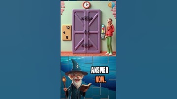 Only 1 Button Lets Him Escape… Can You Solve This Riddle? 🔘⬛🔺