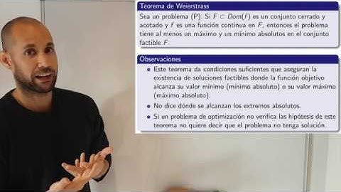 Teorema de Weiertrass - Parte (1/2)