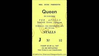 Queen - Live in Glasgow 12/16/75 - Full Show