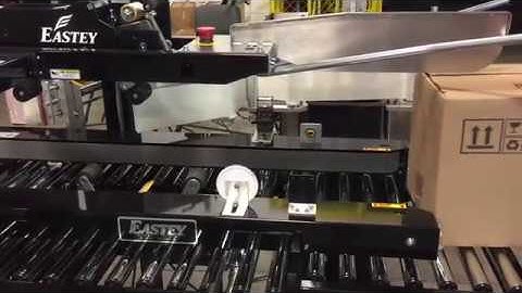 Label-Aire 3138N Corner Wrap Print & Apply with a Eastey SB 2EX Case Taper PSI