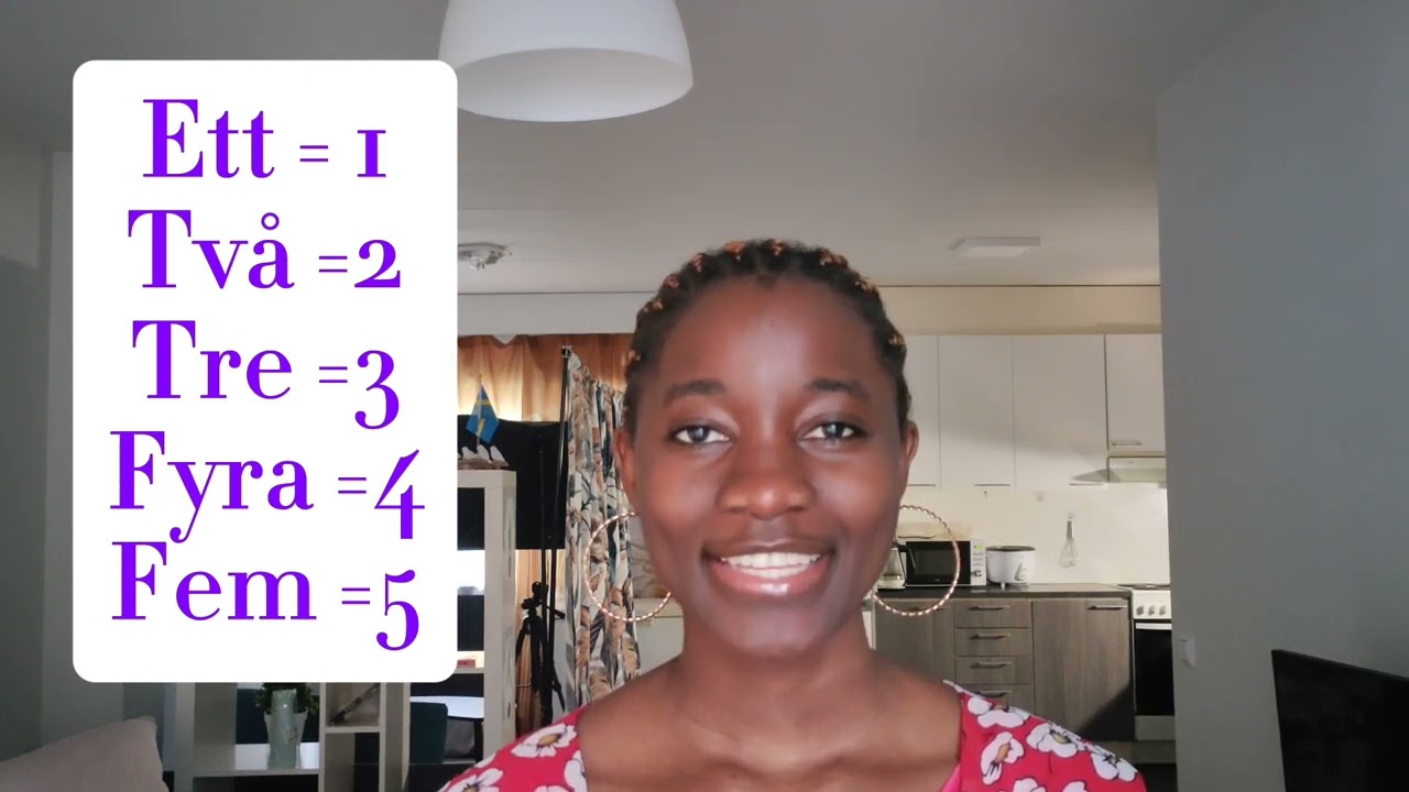 LEARN HOW TO COUNT NUMBERS IN SWEDISH LANGUAGE 